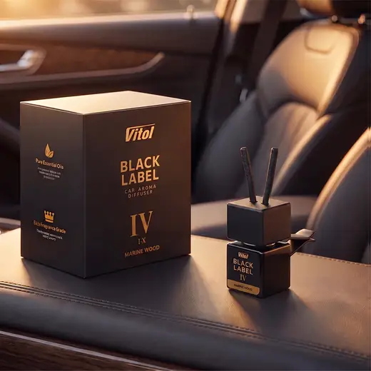 автомобильный ароматизатор Vitol Lab Marine Wood, JOE WOOD & SAVAGE, 8 мл