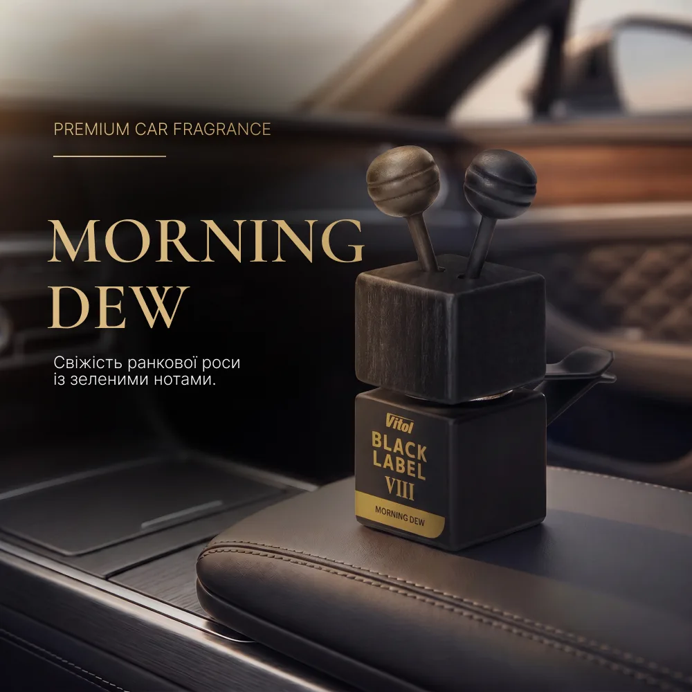 ароматизатор для авто Vitol Lab Morning Dew, Bright Air, 8 мл — 2