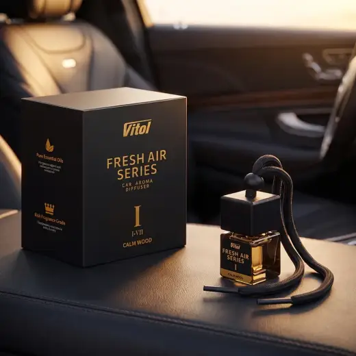 Ароматизатор для авто Vitol Lab Calm Wood, аромат LAVANTA WOOD, 8 мл