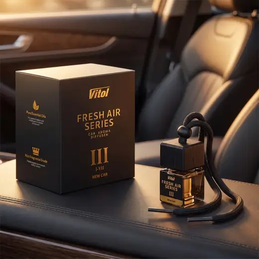 автомобильный ароматизатор Vitol Lab New Car, New Car, 8 мл