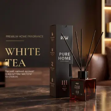 аромадифузор для дому Vitol Lab White Tea, White Tea (Білий чай), 100 мл — 2